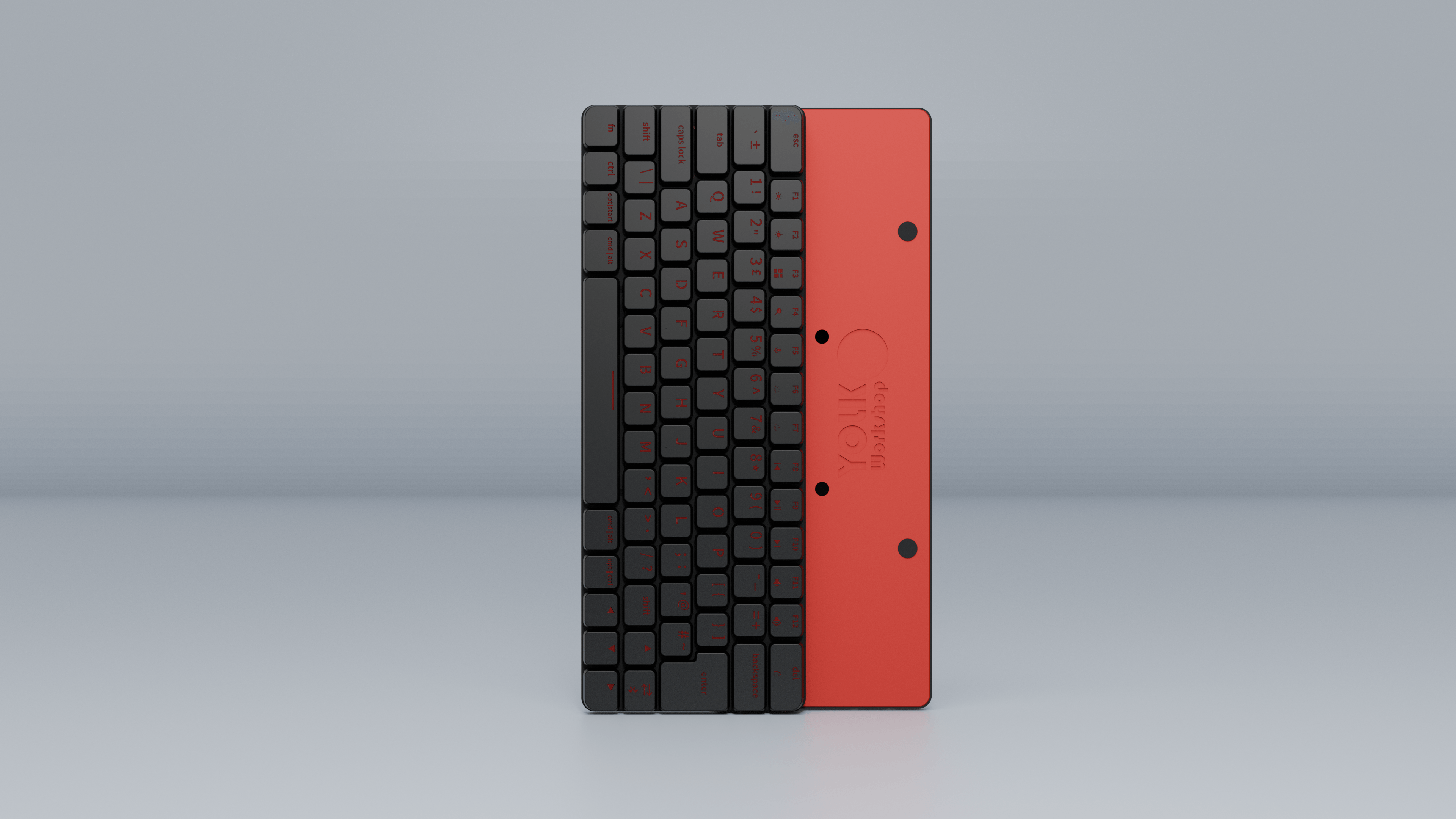 Red Terror Low Profile Mechanical Keyboard